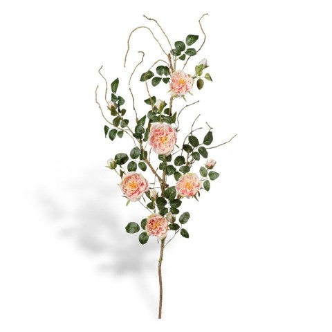 RAMO ROSA INGLESE CM125 CON RAMETTI ROSA CHIARO